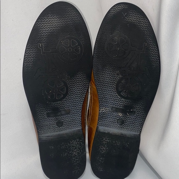 Phifa Light Brown Leather Oxfords Mens Size 11 - Picture 9 of 10